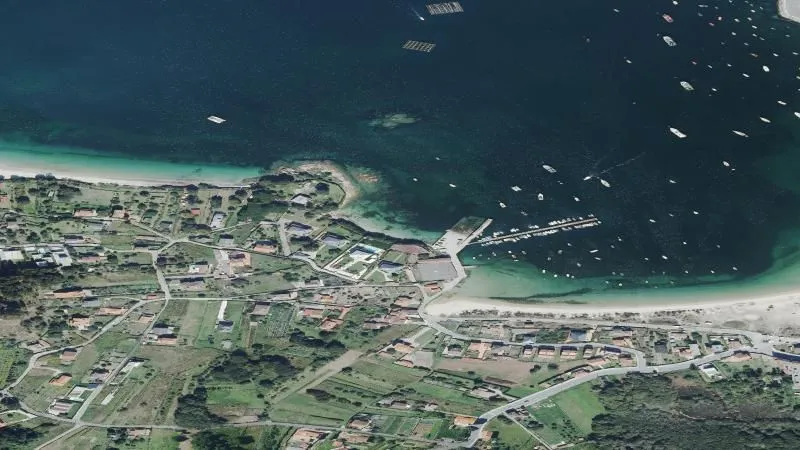 Playa de A Testada en Cangas