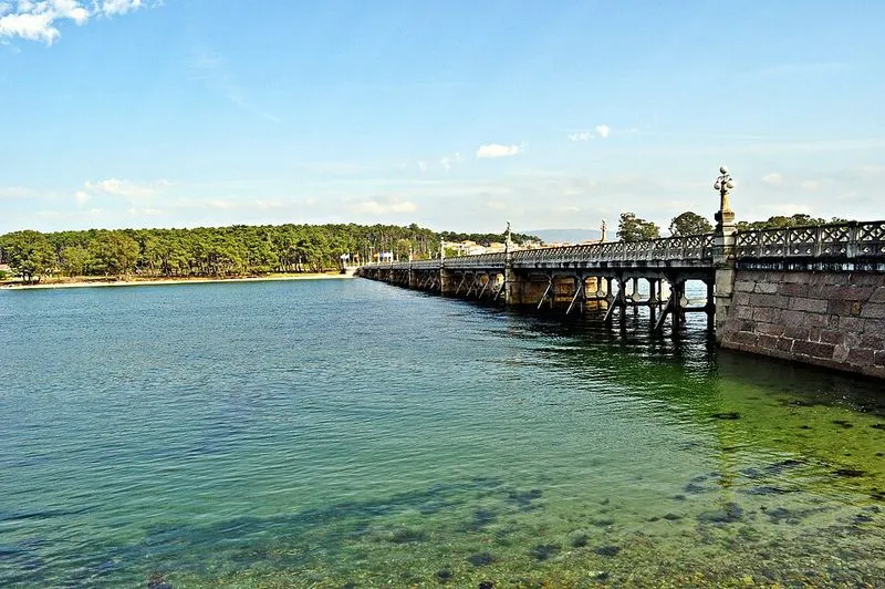 Playa de A Vía Sur en O Grove, Pontevedra — foto 1 de 3