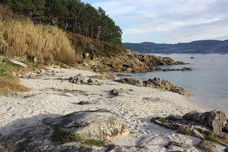 Playa de Agra en Sanxenxo, Pontevedra — foto 2 de 5