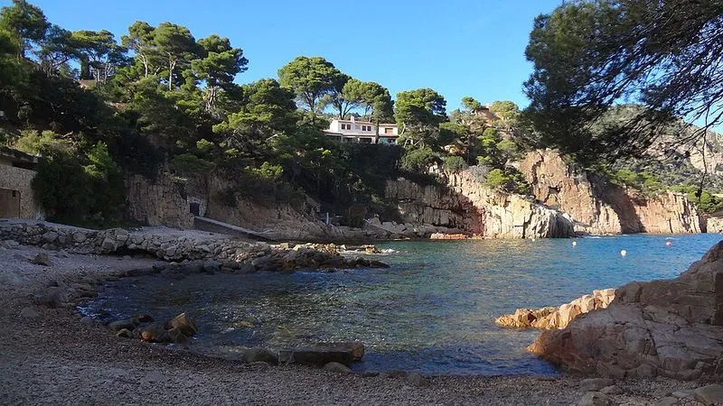 Playa Aiguablava en Begur, Gerona — foto 5 de 10