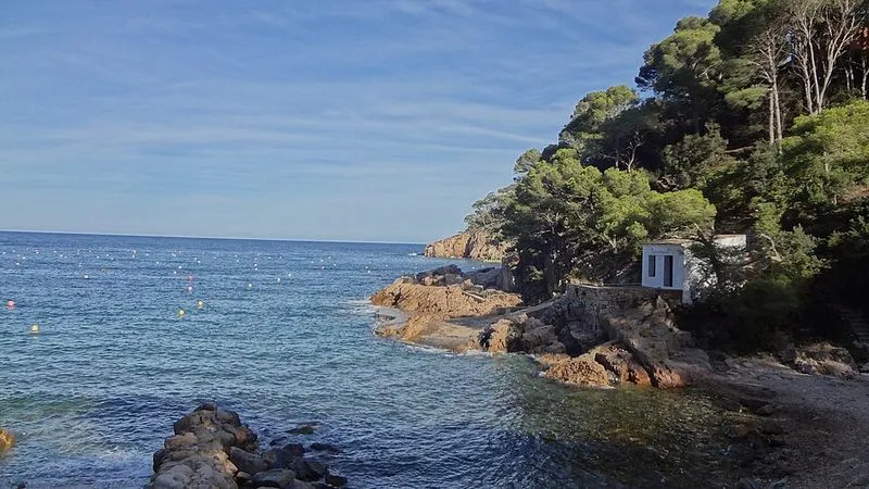 Playa Aiguablava en Begur, Gerona — foto 7 de 10