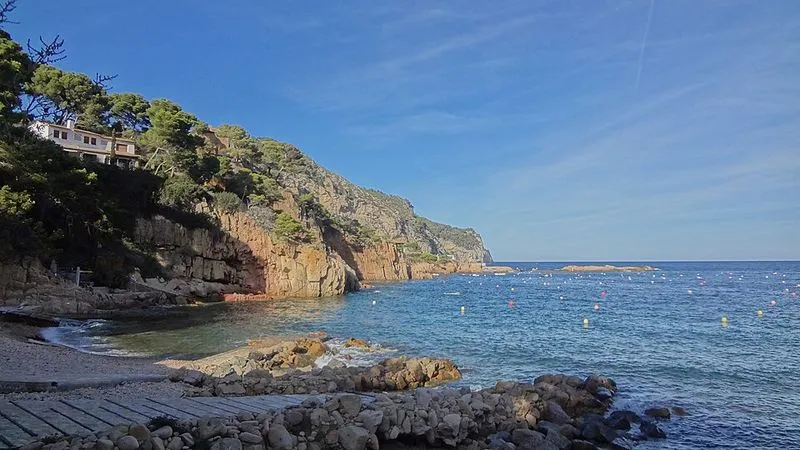 Playa Aiguablava en Begur, Gerona — foto 9 de 10