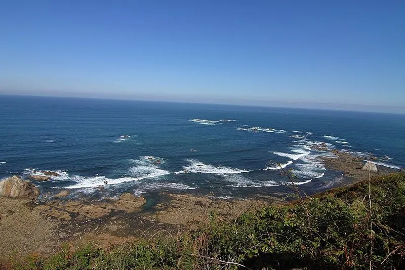 Playa de Albuerne en Cudillero