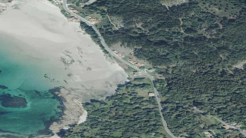 Playa de Aldosén en Muros