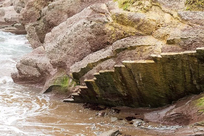 Playa Algorri en Zumaia, Guipúzcoa — foto 2 de 5
