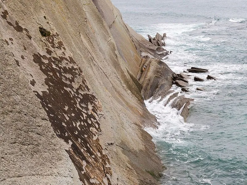 Playa Algorri en Zumaia, Guipúzcoa — foto 5 de 5