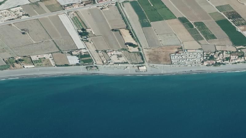 Vista aérea de Almayate, Vélez-Málaga
