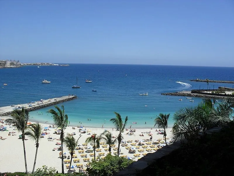 Playa de Amadores en Mogán, Las Palmas — foto 2 de 9