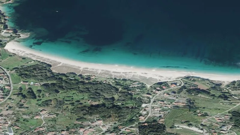 Playa de Area Brava en Cangas