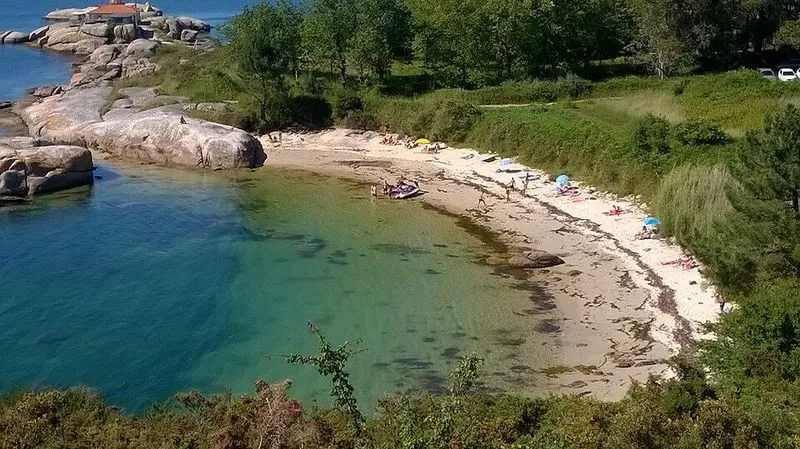 Playa de Area da Secada en A Illa de Arousa, Pontevedra — foto 2 de 3