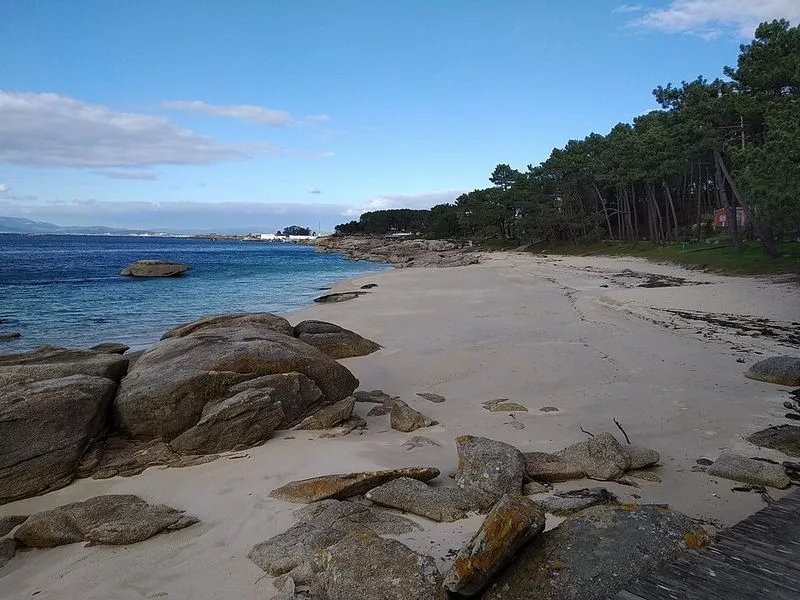 Playa de Area Das Pipas en O Grove, Pontevedra — foto 2 de 4