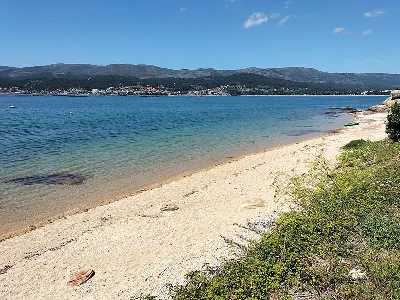 Playa de Area do Río en Boiro