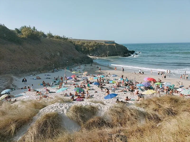 Playa de Area Maior en Malpica de Bergantiños, A Coruña — foto 2 de 2