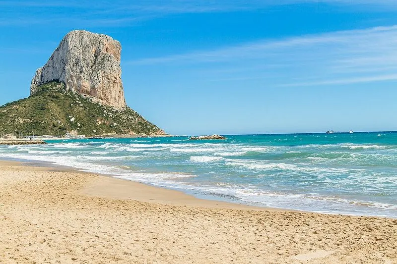 Playa de Arenal-Bol en Calp, Alicante — foto 3 de 7