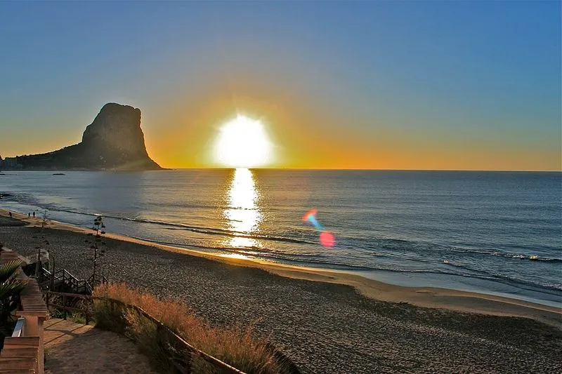 Playa de Arenal-Bol en Calp, Alicante — foto 6 de 7