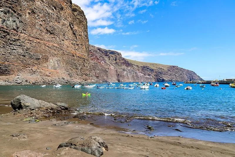 Playa Argaga en Vallehermoso, Santa Cruz de Tenerife — foto 2 de 5
