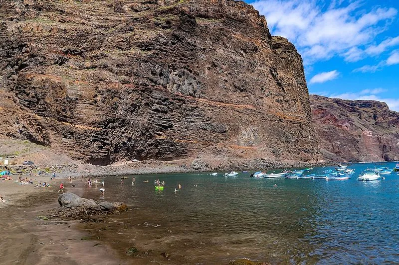 Playa Argaga en Vallehermoso, Santa Cruz de Tenerife — foto 4 de 5