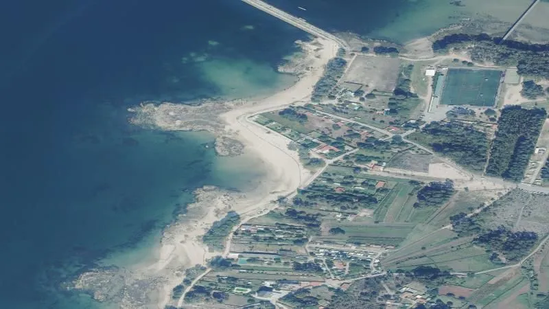 Playa de Ariño en Vilanova de Arousa
