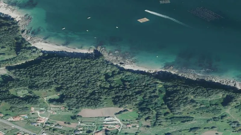 Playa de Arnela A Vella en Sada