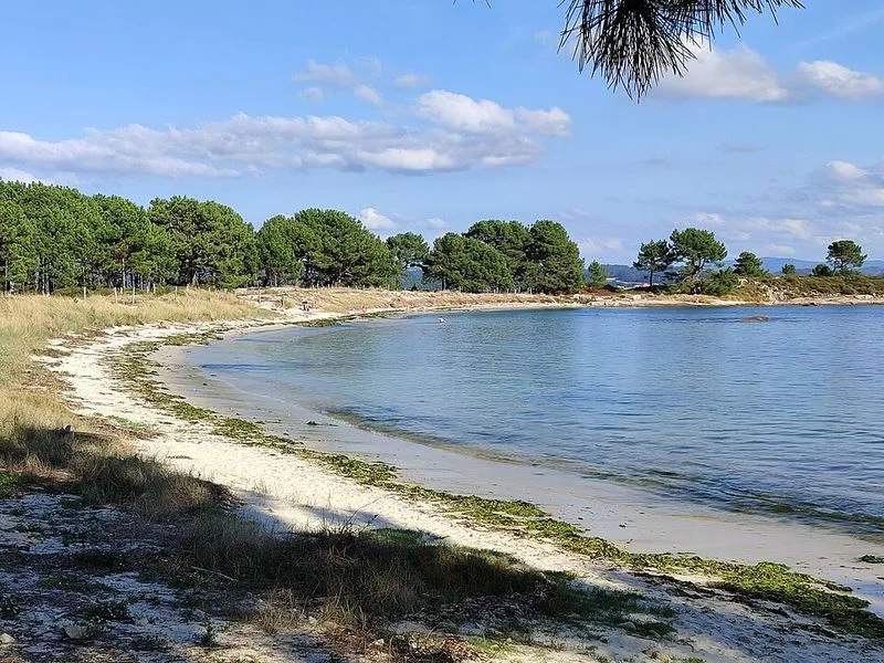 Playa de Arnelas en A Illa de Arousa, Pontevedra — foto 4 de 5