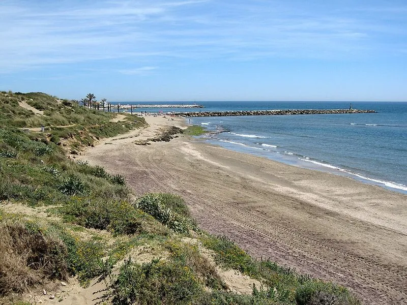 Playa de Artola en Marbella