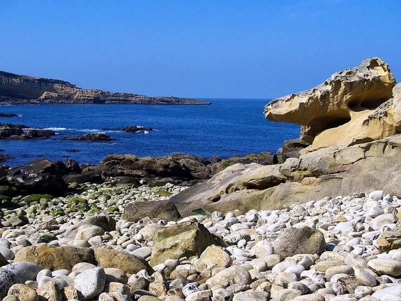 Playa de Artzuportu en Hondarribia, Guipúzcoa — foto 3 de 3