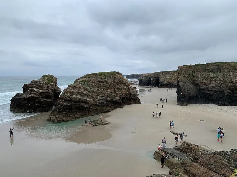 Playa de As Catedrais en Ribadeo, Lugo — foto 2 de 10