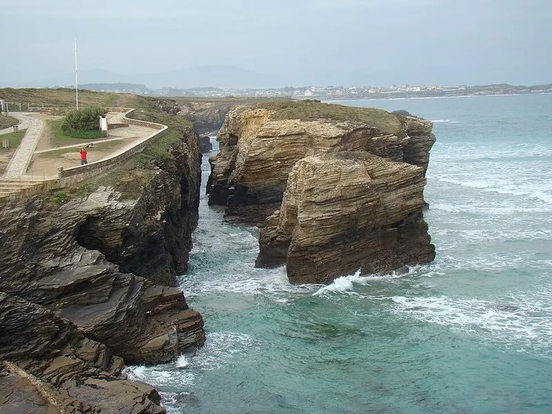 Playa de As Catedrais en Ribadeo, Lugo — foto 8 de 10