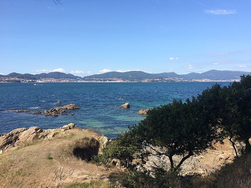 Playa As Fontes en Vigo, Pontevedra