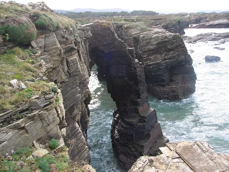 Playa de As Illas en Ribadeo, Lugo — foto 2 de 5