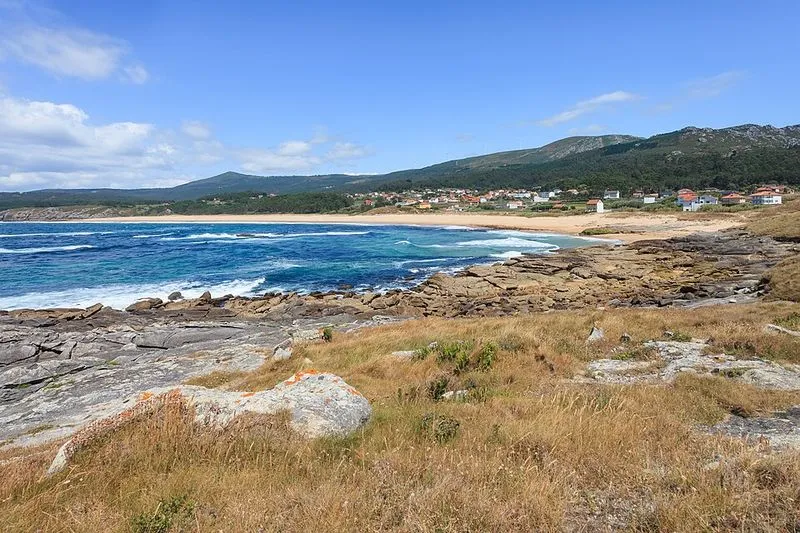 Playa de As Seiras en Porto do Son