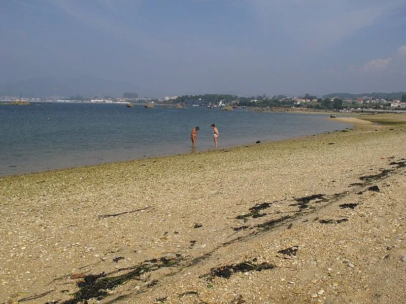 Playa de As Sinas en Vilanova de Arousa, Pontevedra — foto 1 de 5