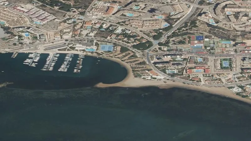 Playa de Bahía de las palmeras en Cartagena