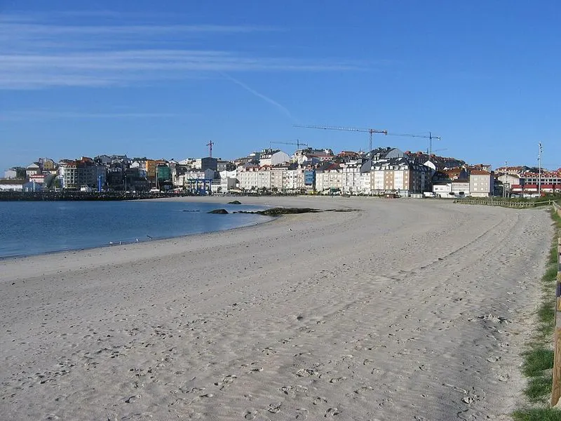 Playa de Baltar en Sanxenxo