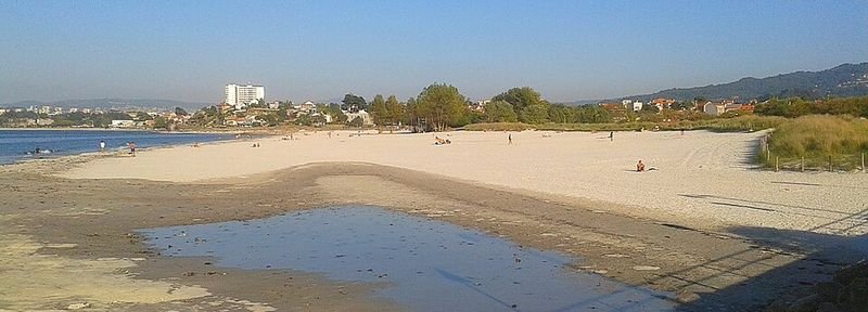 Playa Baluarte en Vigo, Pontevedra