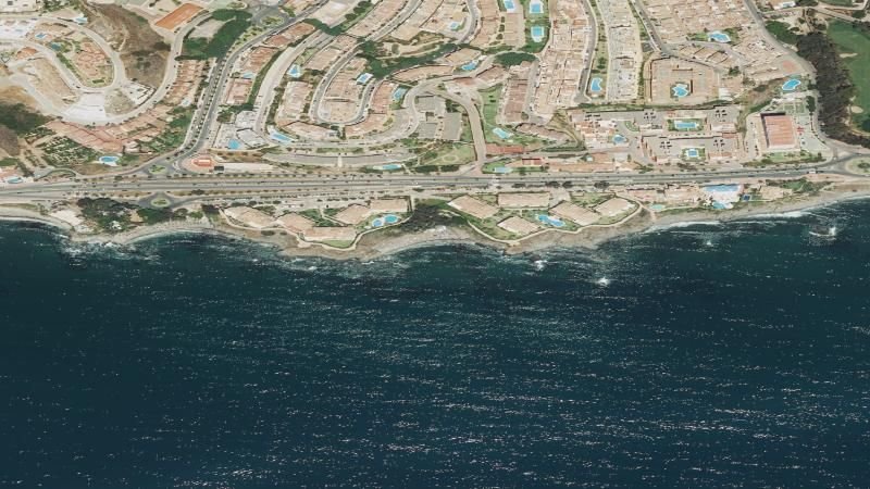 Vista aérea de Benalnatura, Benalmádena