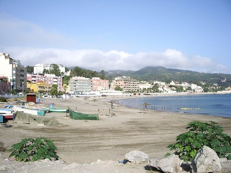 Playa Benítez (segundo tramo) en Ceuta
