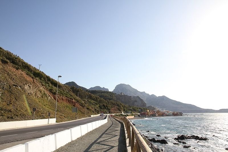 Playa Benzú en Ceuta