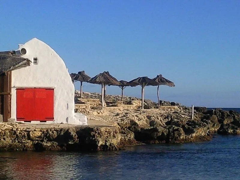 Playa de Binibeca Nou en Sant Lluís, Islas Baleares — foto 4 de 8