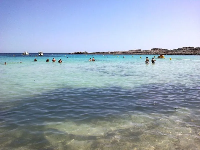 Playa de Binibeca Nou en Sant Lluís, Islas Baleares — foto 6 de 8