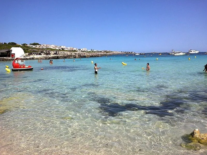 Playa de Binibeca Nou en Sant Lluís, Islas Baleares — foto 3 de 8