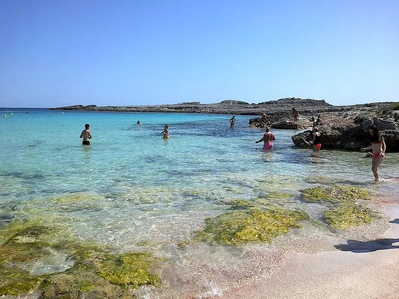 Playa de Binibeca Nou en Sant Lluís, Islas Baleares — foto 5 de 8