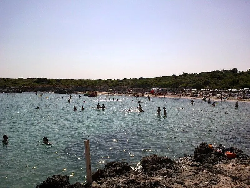 Playa de Binibeca Nou en Sant Lluís, Islas Baleares — foto 7 de 8