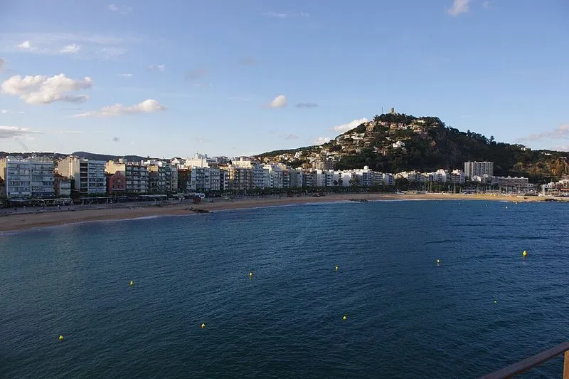 Playa de Blanes en Blanes