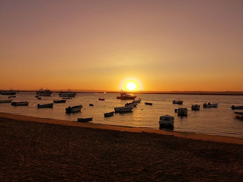Playa Bonanza en Sanlúcar de Barrameda