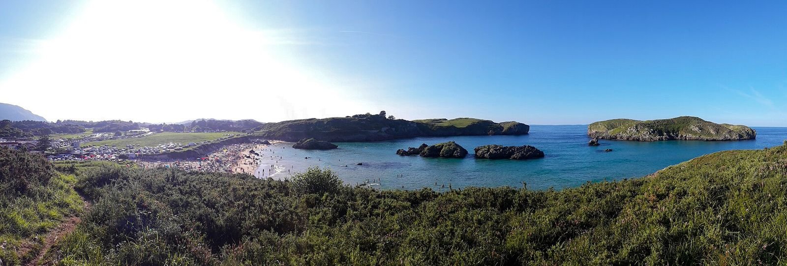 Playa de Borizo en Llanes, Asturias