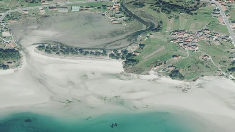Playa de Bornalle en Muros