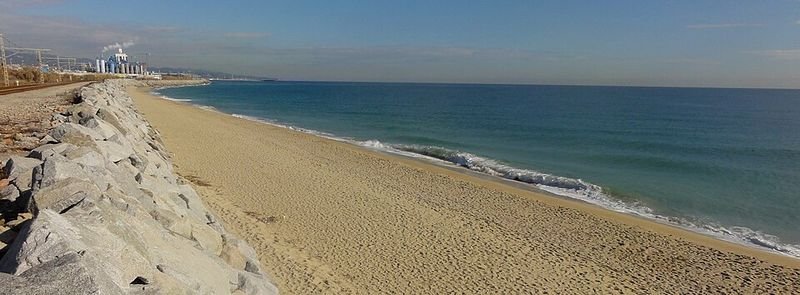 Playa Cabrera en Cabrera de Mar