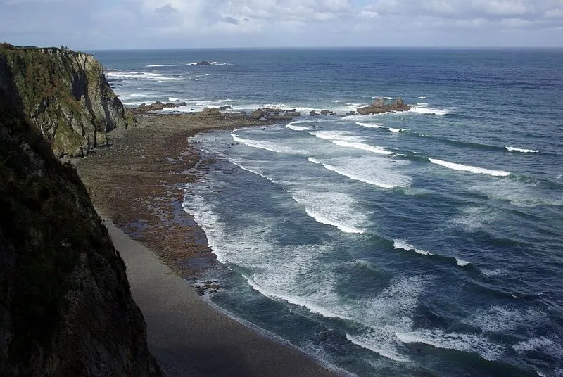 Playa de Cadavedo en Valdés