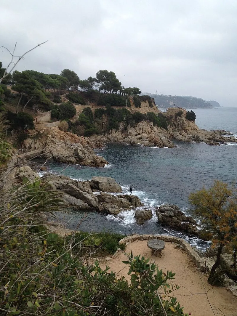 Cala Banys en Lloret de Mar, Gerona — foto 7 de 8